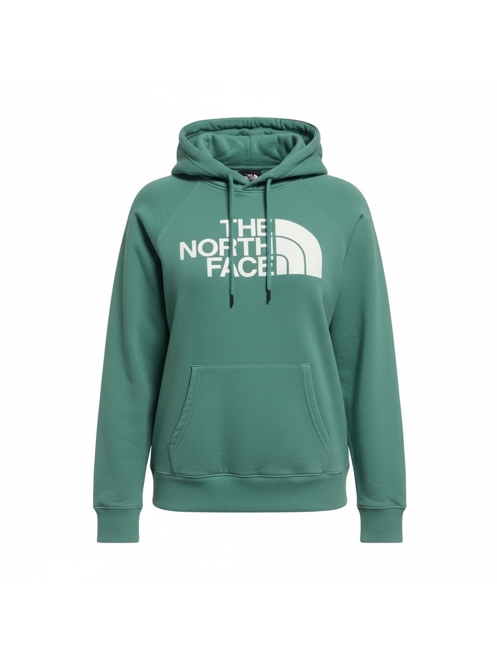 The North Face Women's Sporty Casual Comfy Pullover Hoodie in Green, Size Small